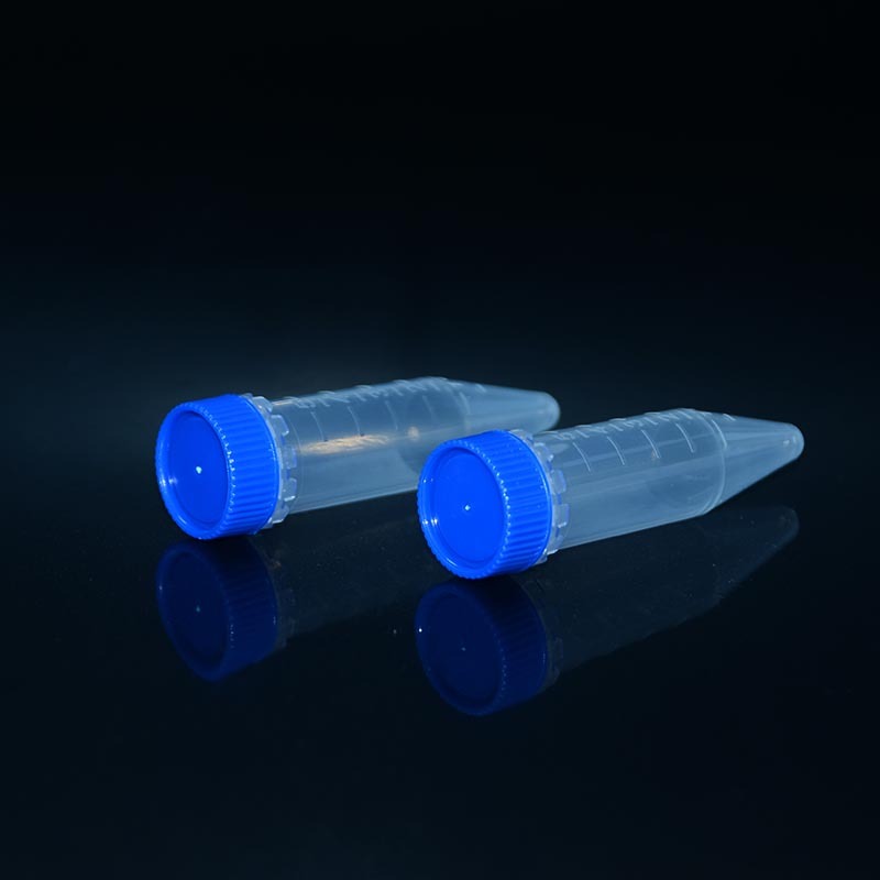 Blue Cap Conical Bottom 5ml Centrifuge Tubes
